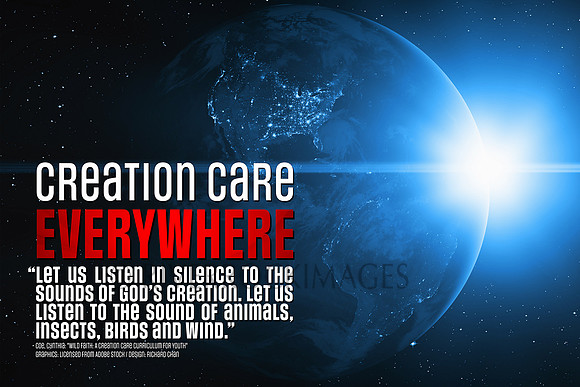 Creation Care - Earth with Sun