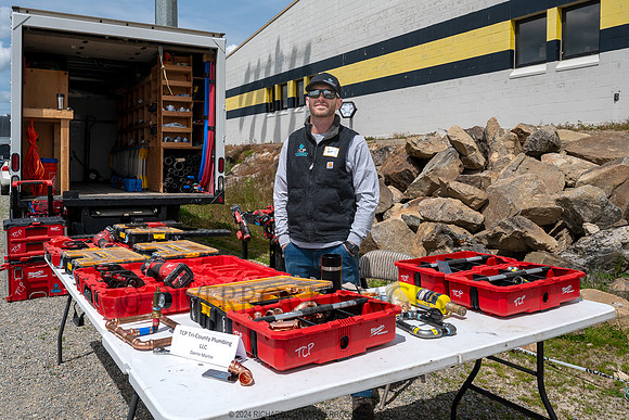 TCP Plumbing showcases tools of the trade.