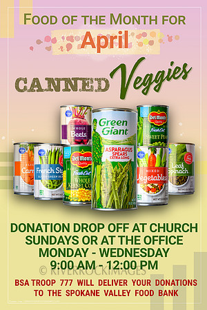 April - Canned Vegetables
