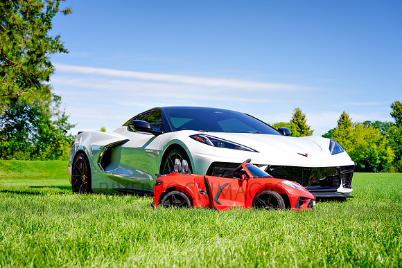 Two Corvettes