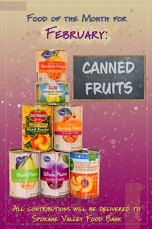 February - Canned Fruit